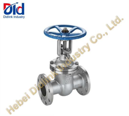 DIN STAINLESS STEEL GATE VALVE RISING STEM, DOUBLE GATE VALVE, GATE VALVE SEAL 304_2