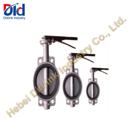 WAFER TYPE STAINLESS STEEL BUTTERFLYVALVE 1 INCH, GAS BUTTERFLY VALVE_2