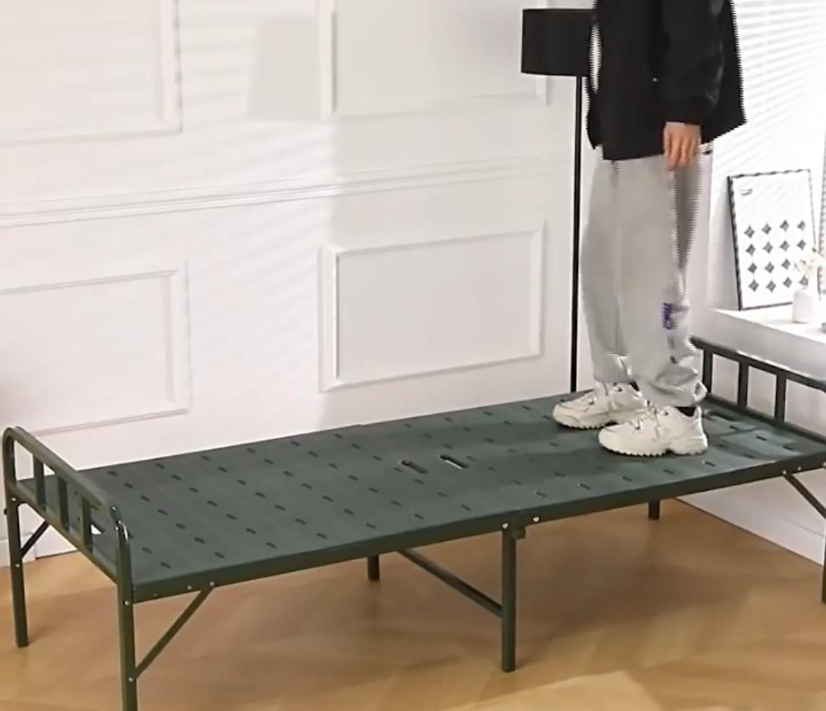 Foldable Metal bed - for military and outdoor use_2