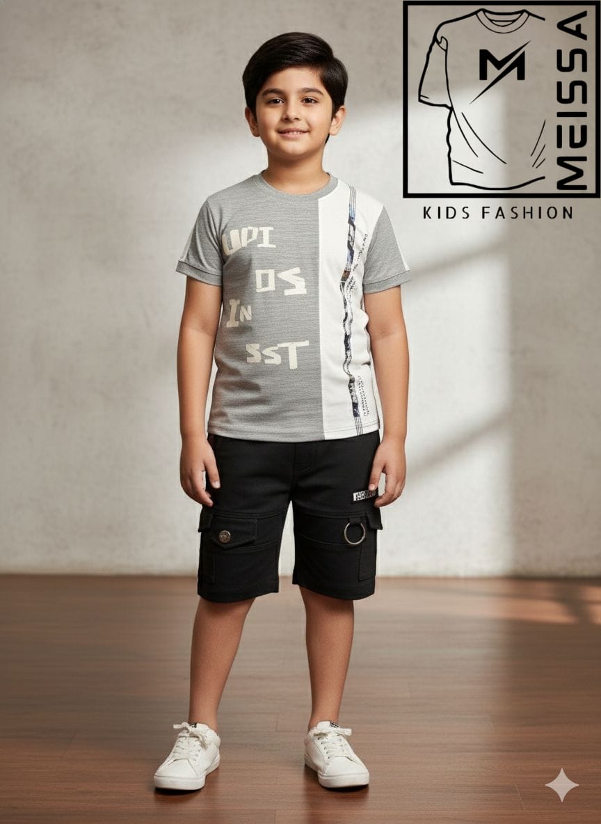 Meissa Multicolor Cotton Kids Wear set of 6 Pairs for Baby Boys of Age 1-6 Years_3