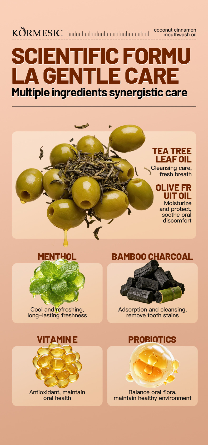 KORMESIC Concentrated Coconut Oil Mouthwash Disposable Mouth Rinse_3