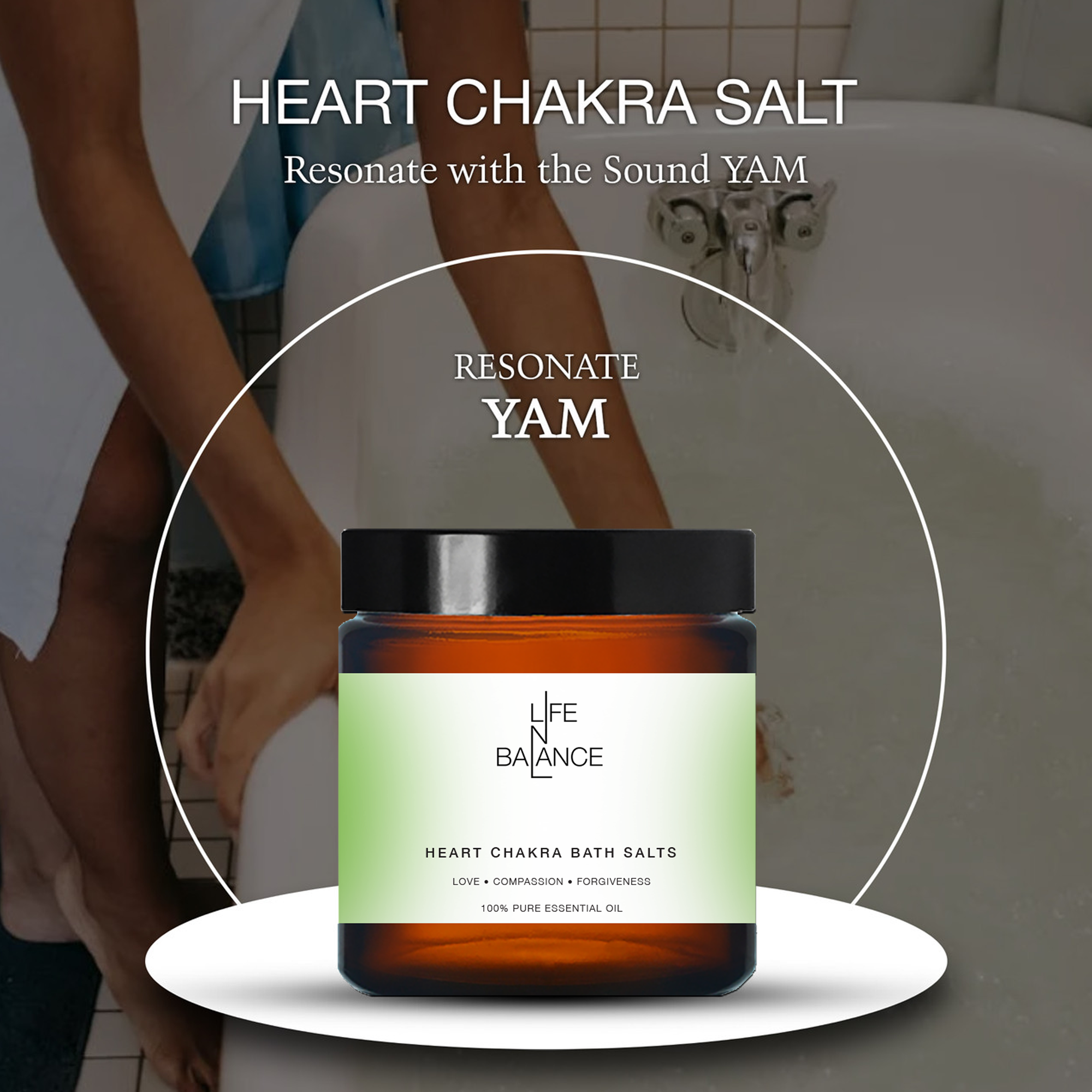 Heart Salt 250mg – 639 Hz Chakra Salt with Musk, Oceanic &#38; Clean Notes, Air Element, YAM Mantra for Love, Compassion, Forgiveness &#38; Magnetic Energy_6