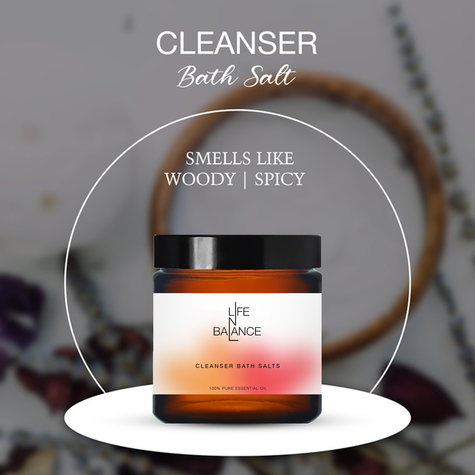 Cleanser Bath Salt 250g | Premium Detox Soak for Stress Relief, Skin Revitalization & Relaxation | Natural Mineral Salt for Bath, Foot, and Hand Spa | Wellness Ritual Self-Care_7