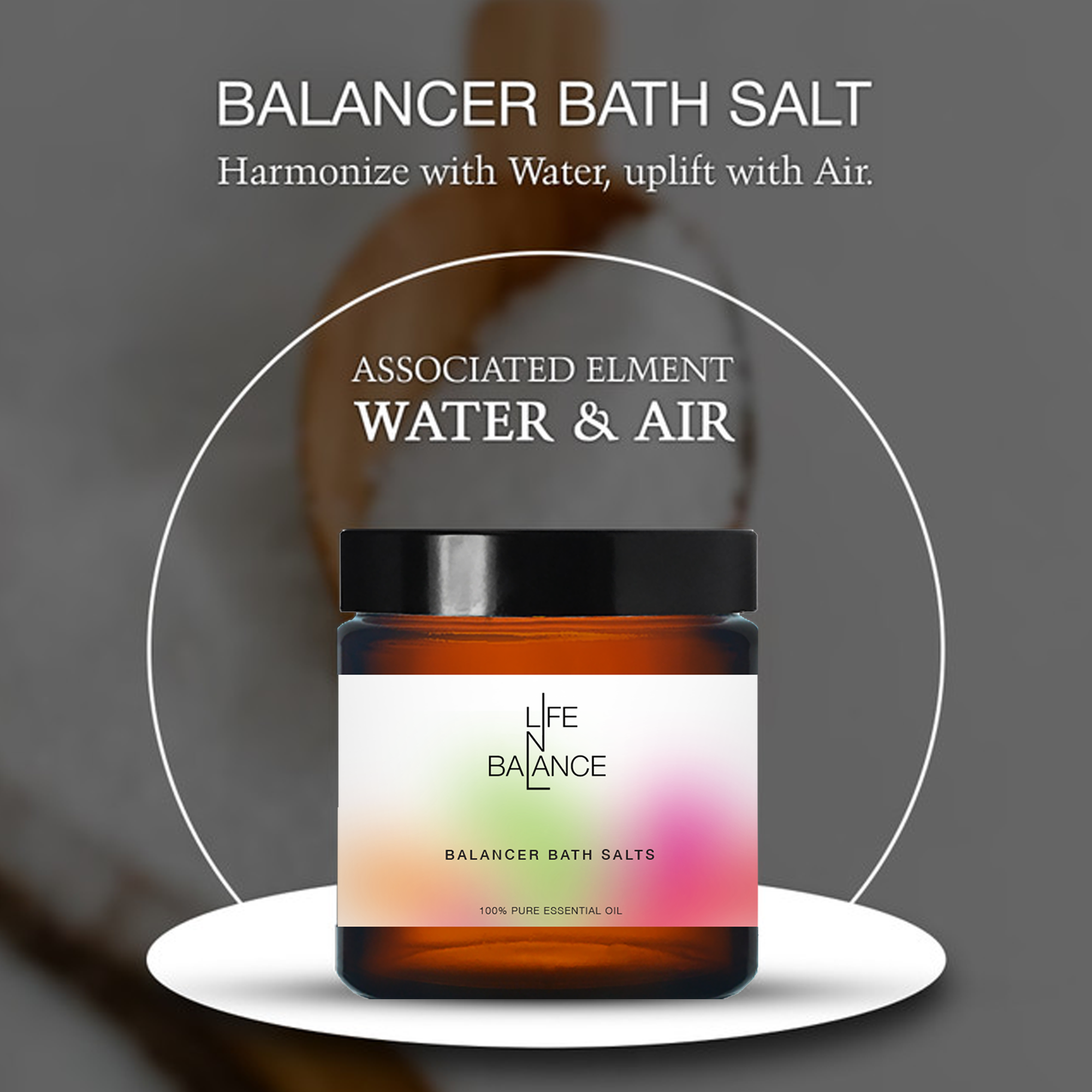 Balancer Bath Salt 250 mg | Aromatherapy Mineral Soak for Aura Cleansing, Stress Relief & Energy Balance | Spa Quality Mineral Bath for Mind & Body Wellness_6