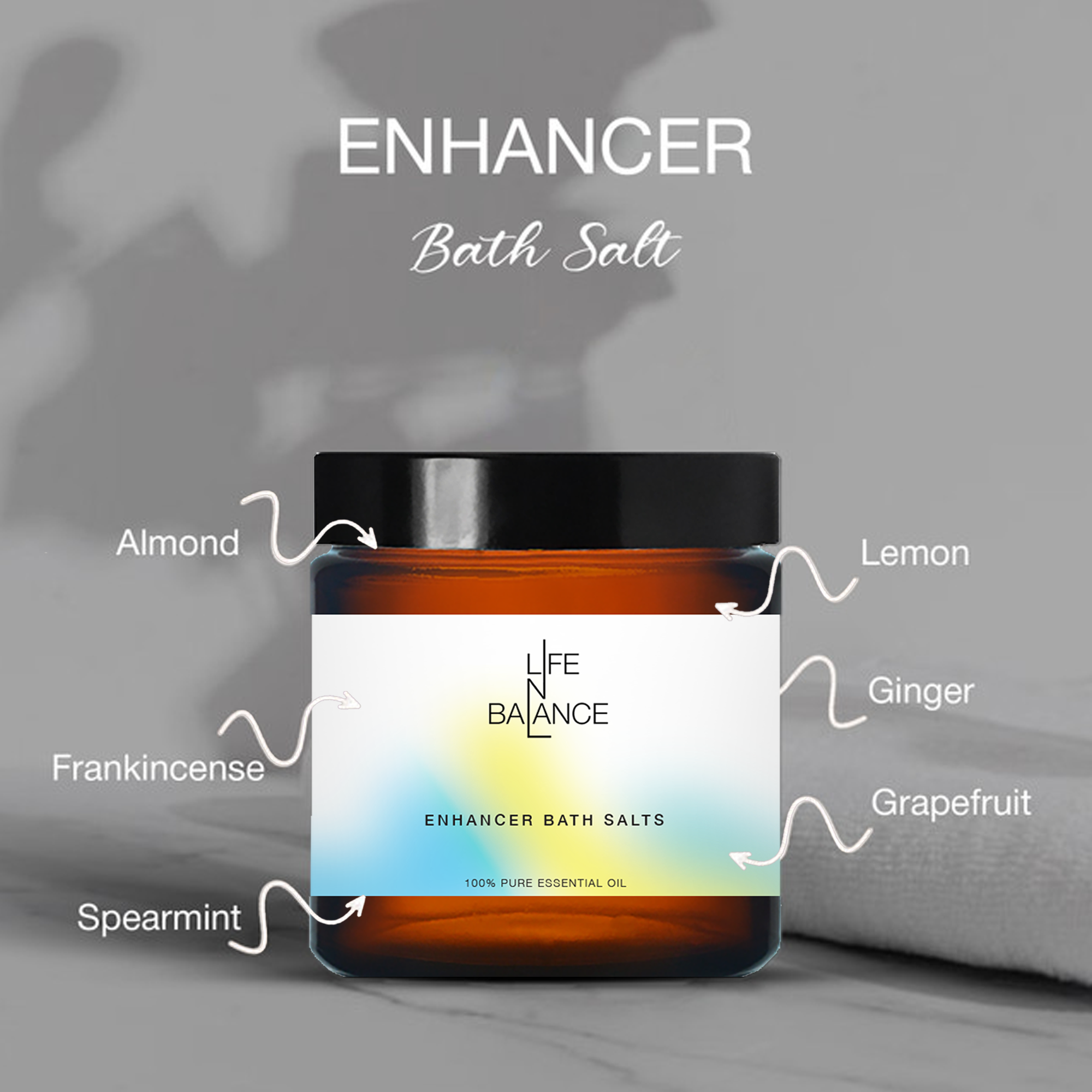 Enhancer Blend  – 30 ml-Aura Purifying Essential Oil – Natural Aromatherapy Detox Oil for Energy Cleansing, Chakra Balance & Stress Relief_4
