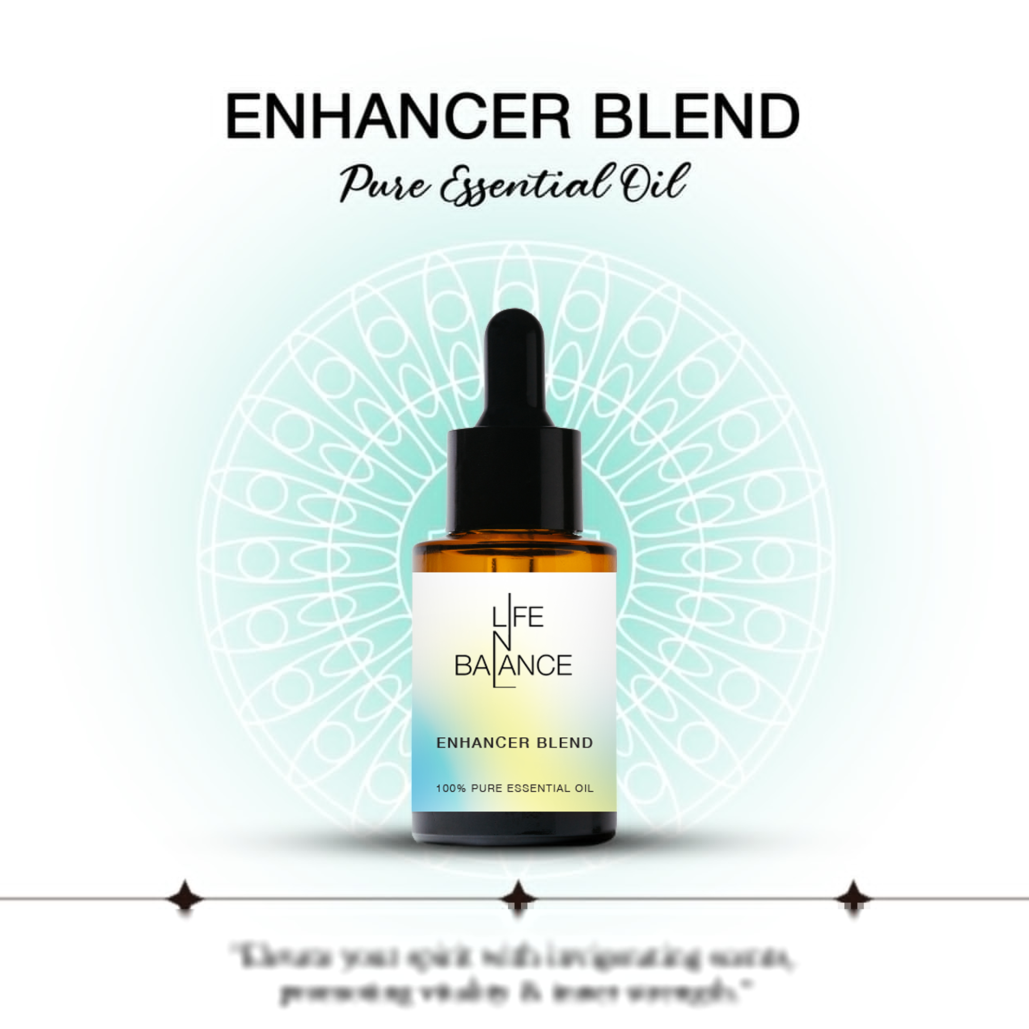 Enhancer Blend  – 30 ml-Aura Purifying Essential Oil – Natural Aromatherapy Detox Oil for Energy Cleansing, Chakra Balance & Stress Relief_2