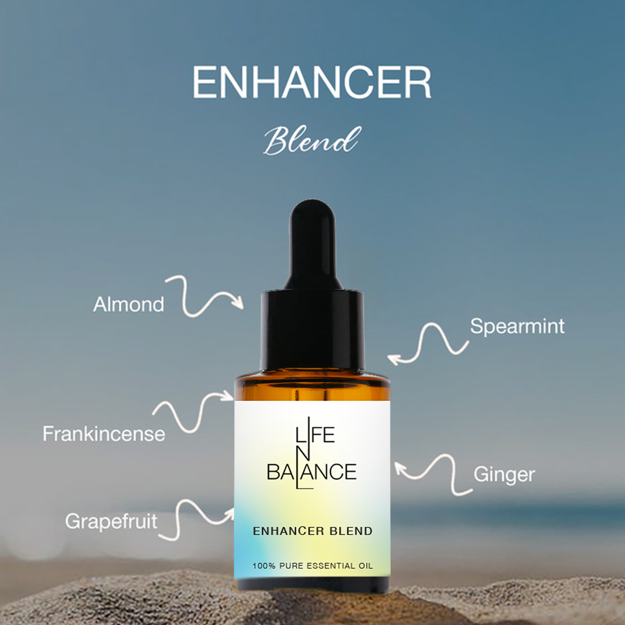 Enhancer Blend  – 30 ml-Aura Purifying Essential Oil – Natural Aromatherapy Detox Oil for Energy Cleansing, Chakra Balance & Stress Relief_4