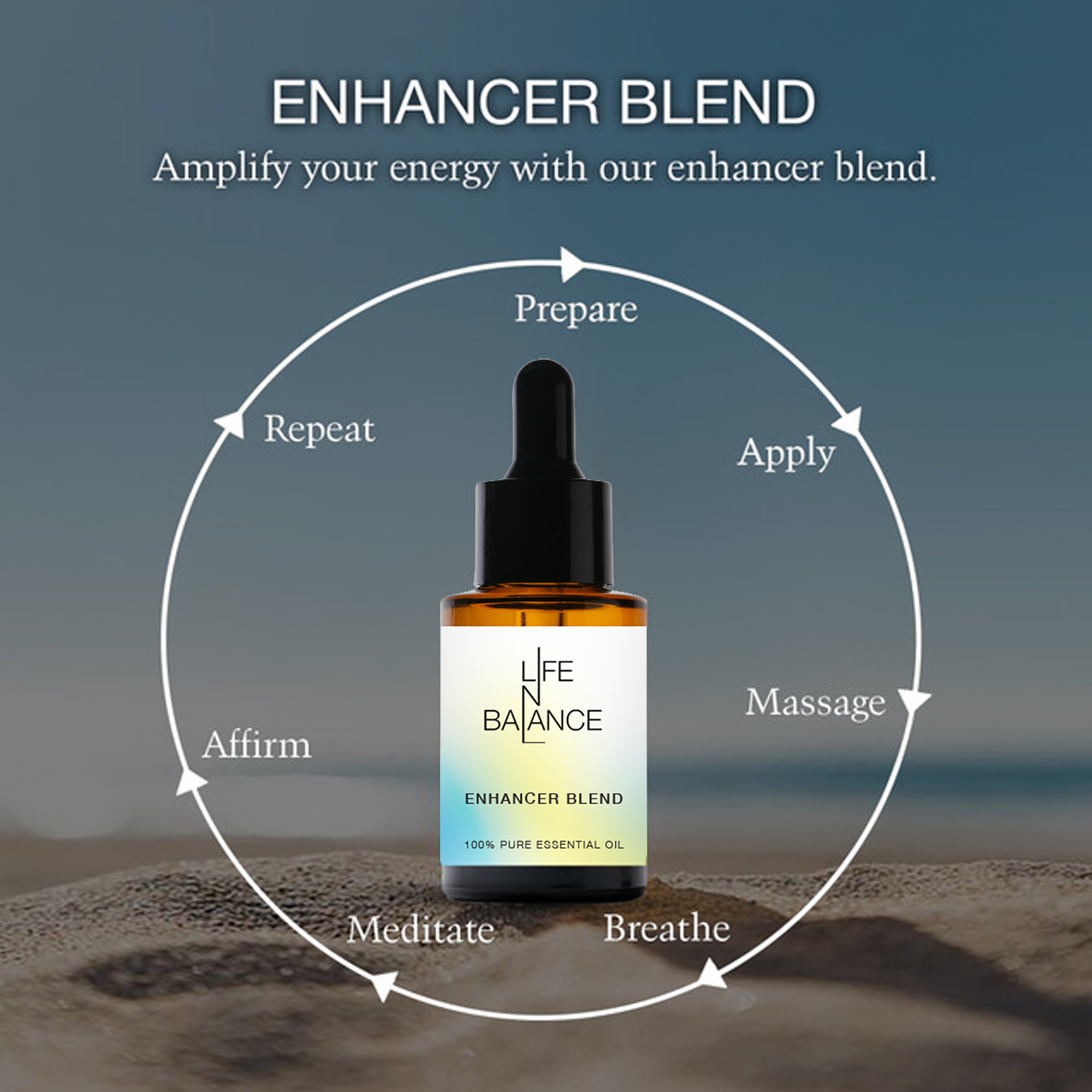 Enhancer Blend  – 30 ml-Aura Purifying Essential Oil – Natural Aromatherapy Detox Oil for Energy Cleansing, Chakra Balance & Stress Relief_3