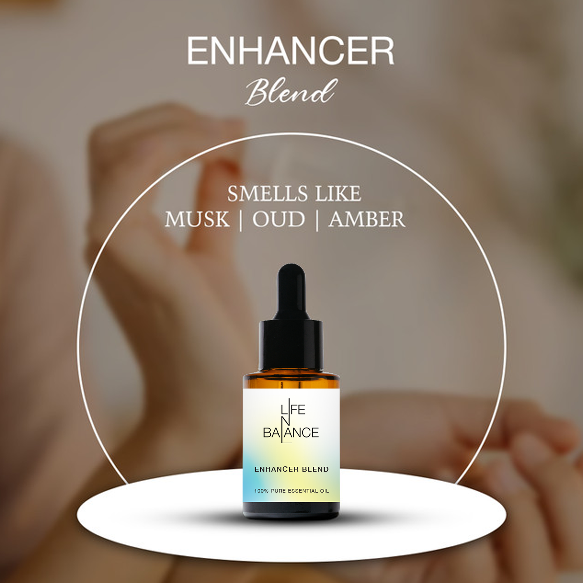 Enhancer Blend  – 15 ml-Aura Purifying Essential Oil – Natural Aromatherapy Detox Oil for Energy Cleansing, Chakra Balance & Stress Relief_6