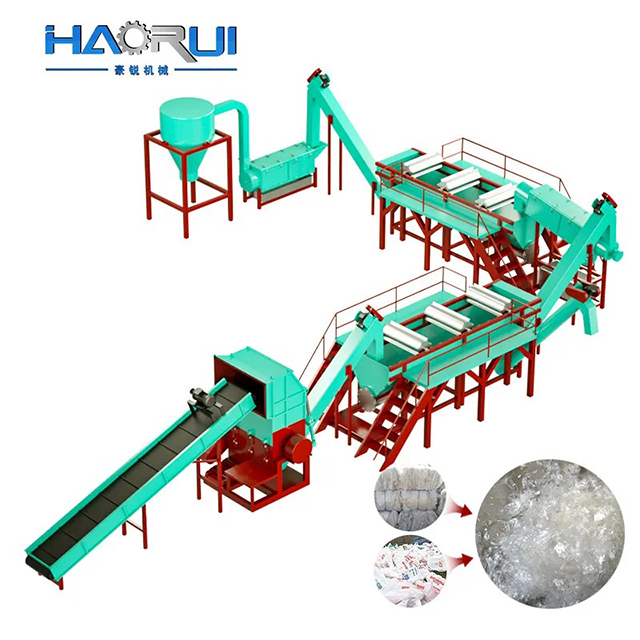 Comeptive Price Feeding PP PE Bottle Washing Line for Plastic Recycling_2