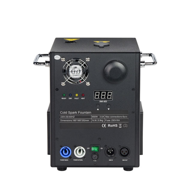 DJ Lights,Cold Fireworks Spark,650W Cold Spark Machine (PHM027)_3