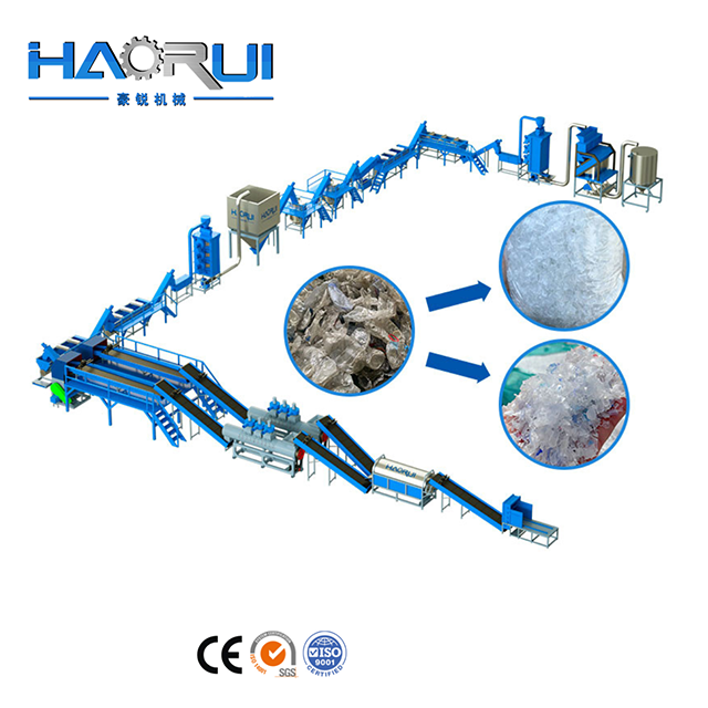 Good Price Automatic Fibre Grade PET Bottle Washing Line for Plastic Recycling_3