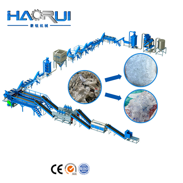 Good Price Automatic Fibre Grade PET Bottle Washing Line for Plastic Recycling_4