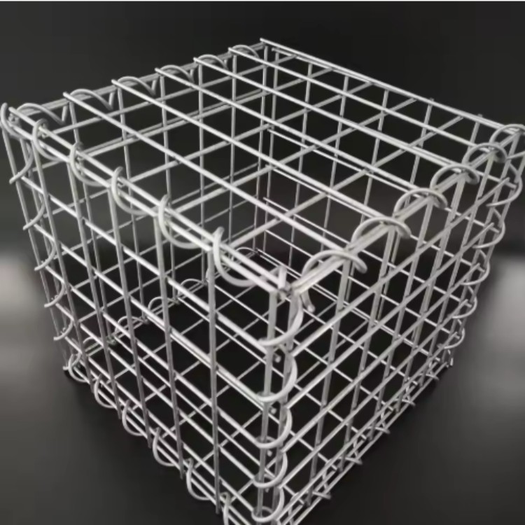 Galvanized Welded Rock Gabion Basket Cheap Price Garden Fence Gabion Retaining Wall Punching Cutting Processing Gabion Mesh_4