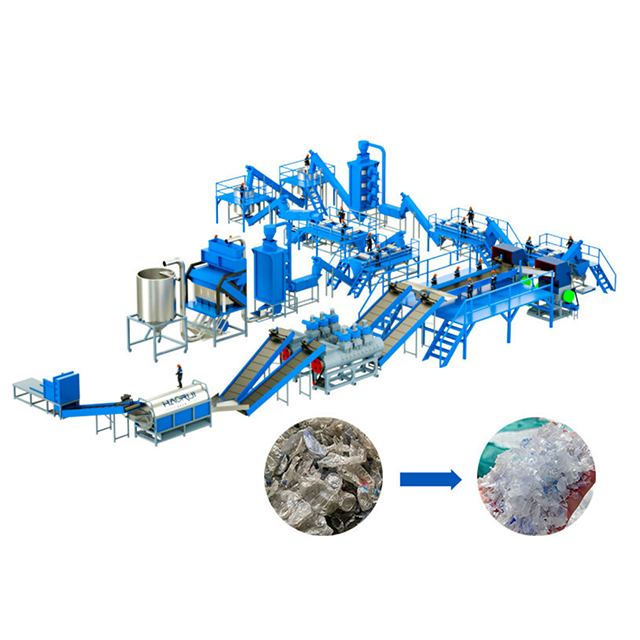 Manufacturer Price Automatic Fibre Grade Plastic Recycling Equipment_5