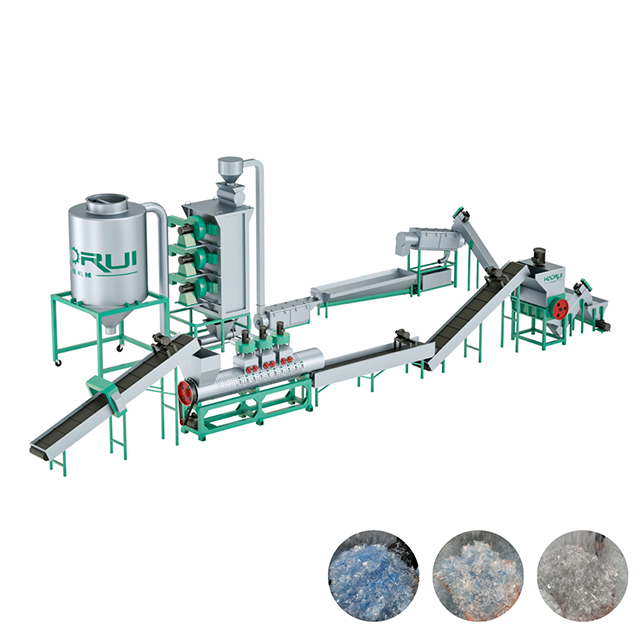 Manufacturer Price Automatic Fibre Grade Plastic Recycling Equipment_4