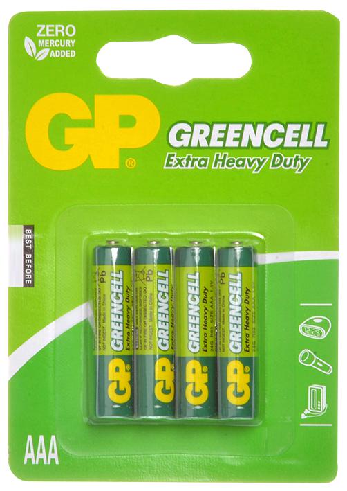 GP Greencell Heavy Duty AA Batteries – 4-Pack Mercury-Free_2