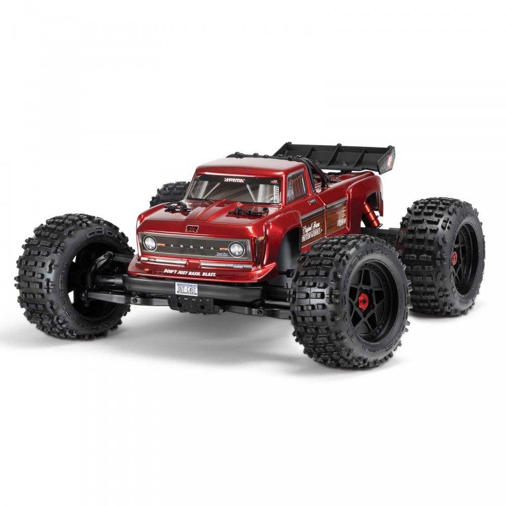 Arrma 1/10 outcast 4s 4x4 rtr brushless stunt truck (megatrontoys)
