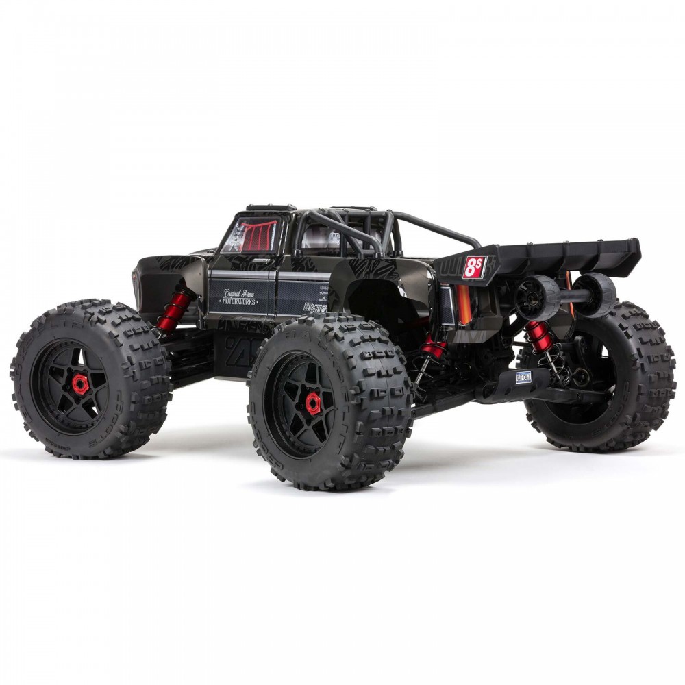 Arrma 1/5 Outcast 8S EXB 4X4 Roller Brushless Stunt Truck, Black (MEGATRONTOYS)_3