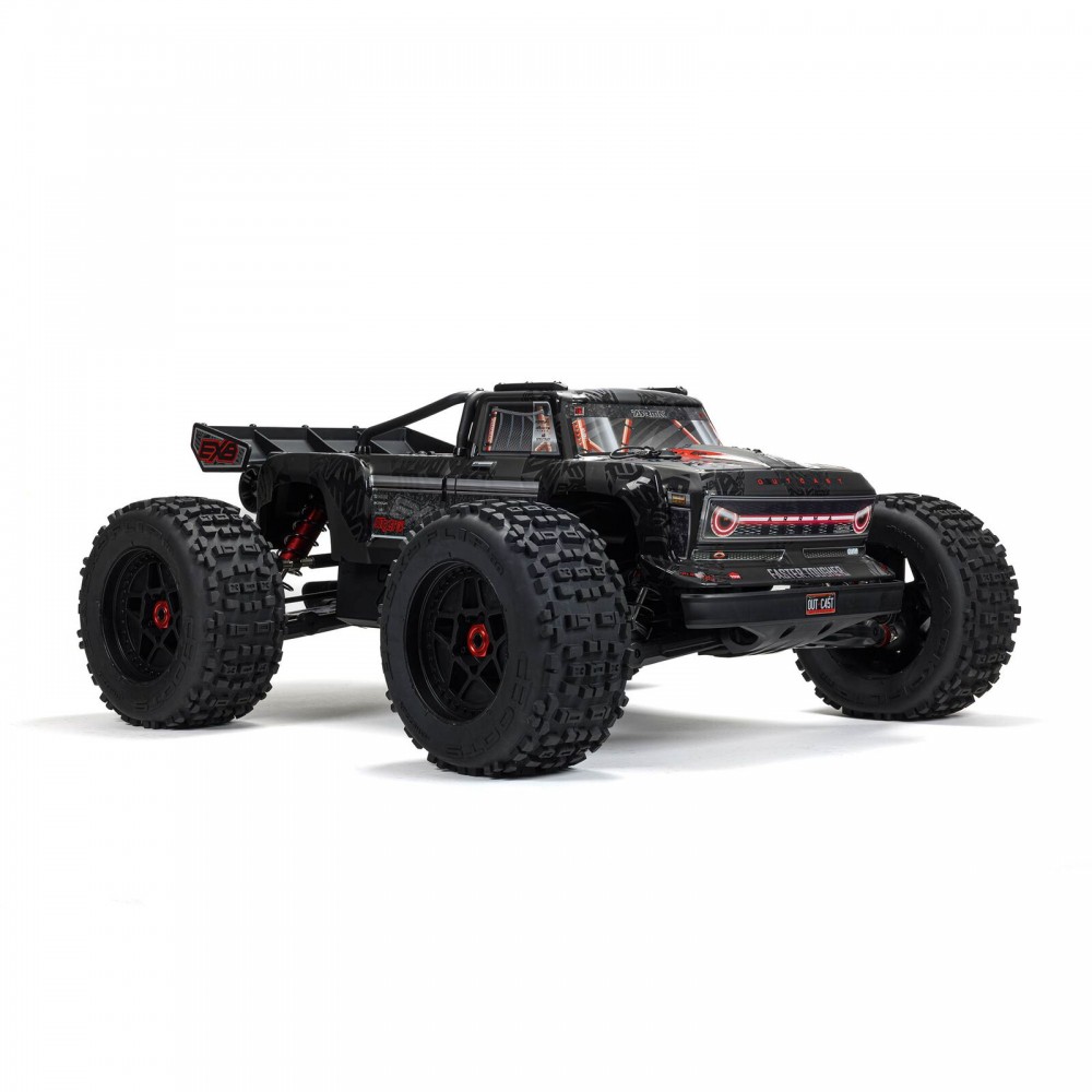 Arrma 1/5 Outcast 8S EXB AVC 4X4 RTR Brushless Stunt Truck, Black (MEGATRONTOYS)_5