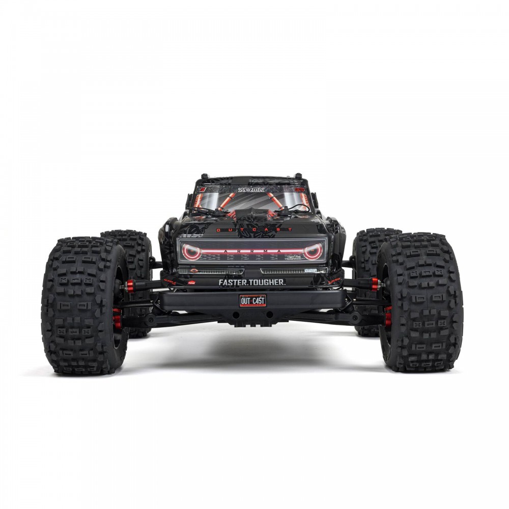 Arrma 1/5 Outcast 8S EXB AVC 4X4 RTR Brushless Stunt Truck, Black (MEGATRONTOYS)_6
