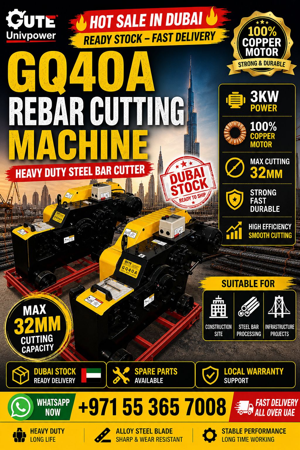 GUTE REBAR BENDING MACHINE_3
