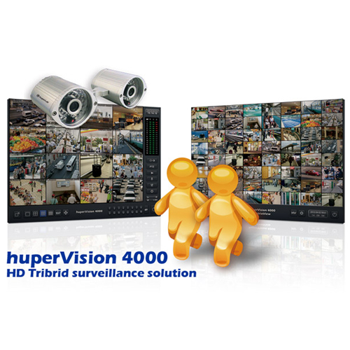 Hupervision hd tribrid surveillance solution