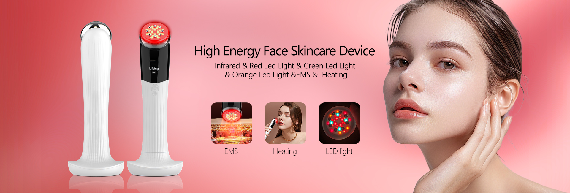 Infrared EMS LED Light Skincare device_8