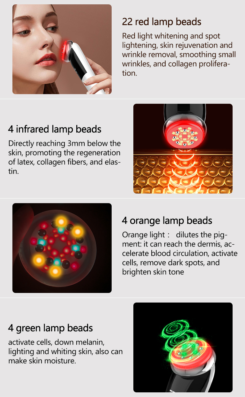 Infrared EMS LED Light Skincare device_4