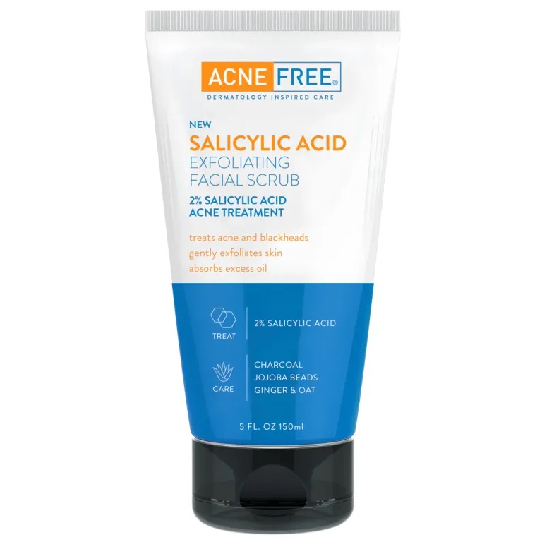 Wholesale Acnefree Salicylic Acid Exfoliating Facial Scrub 5 oz