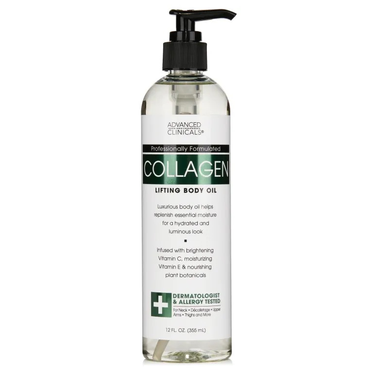 Wholesale Advanced Clinicals Collagen Body Oil 12 oz_2