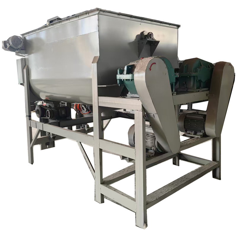The dry powder mortar mixer is controlled by PLC and can be automatically filled into packaging bags according to the weight set by oneself._4