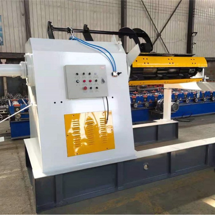 Building roof tile forming machine with high precision and fast speed controlled by PLC_8