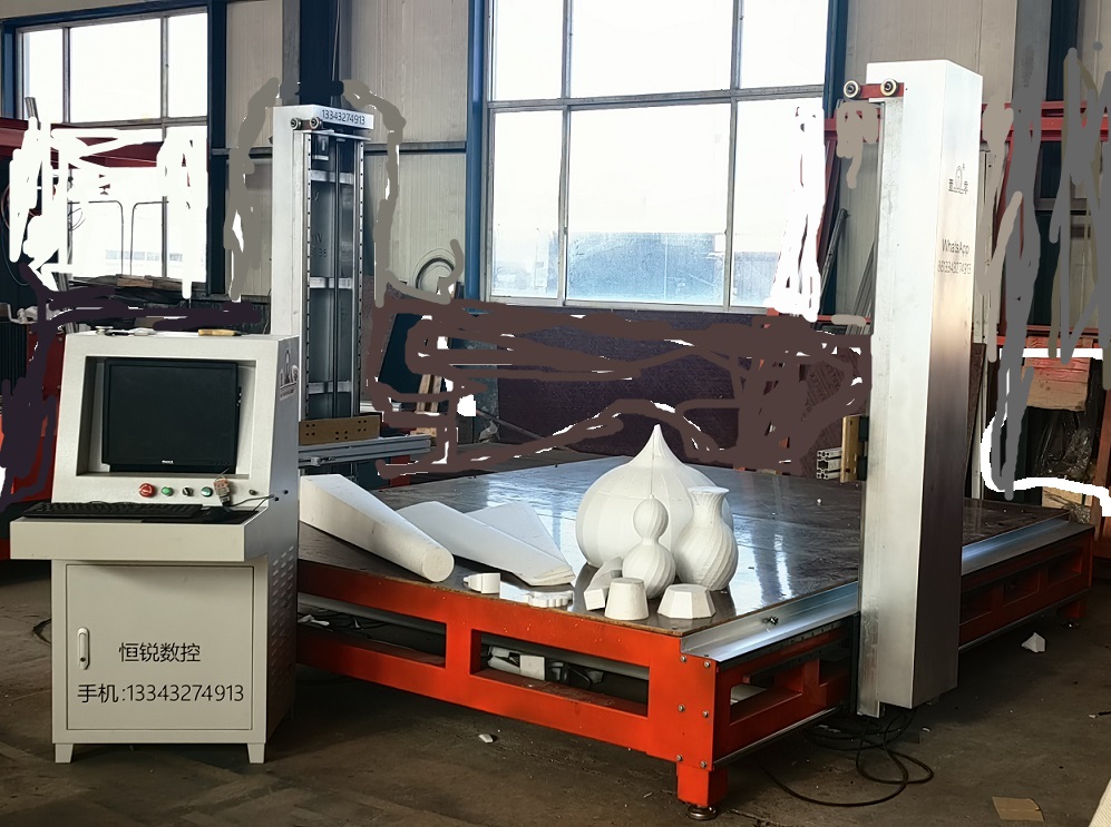 The CNC hot wire foam cutting machine adopts the control system technology independently developed by the company, which has advanced functions and high safety coefficient_2