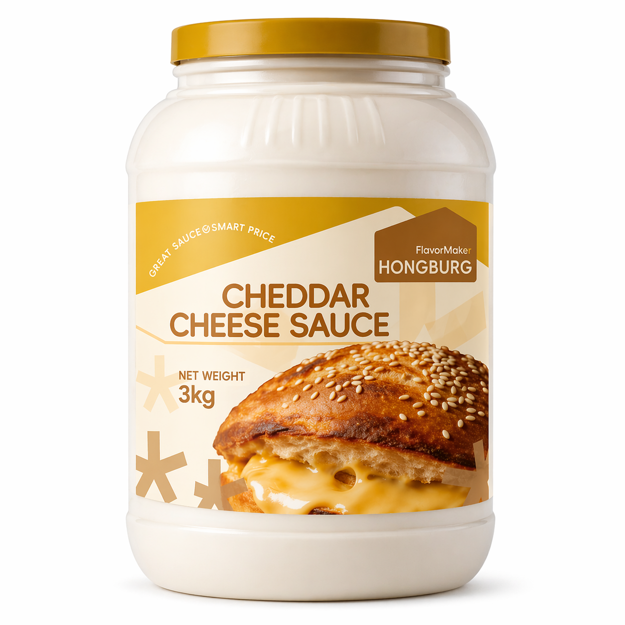 Creamy Cheddar Cheese Sauce for Nachos Fries Burgers and Foodservice Use_4