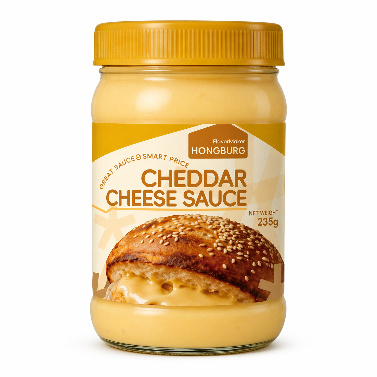Creamy Cheddar Cheese Sauce for Nachos Fries Burgers and Foodservice Use_2