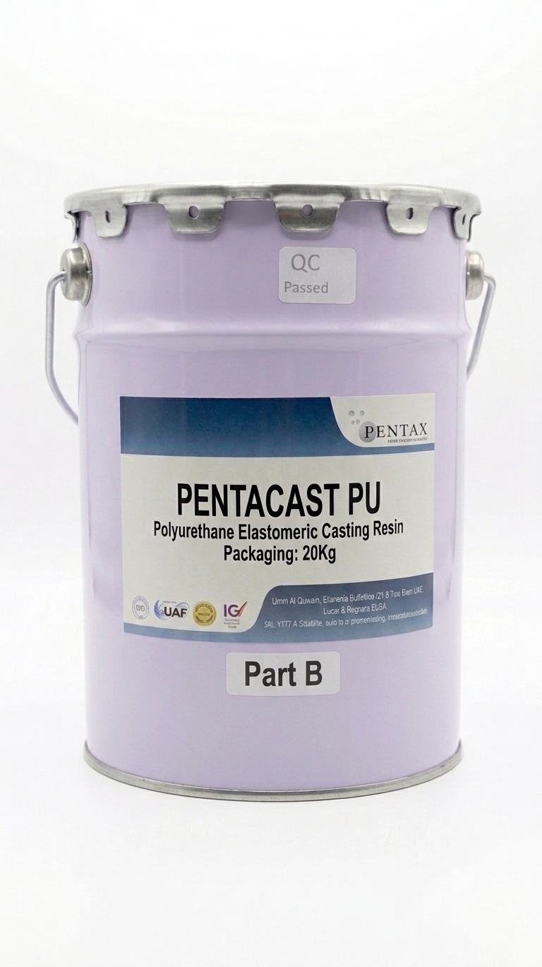 PENTCAST PU45 - (Polyurethane Elastomeric Casting Resin) - 40Kg_3