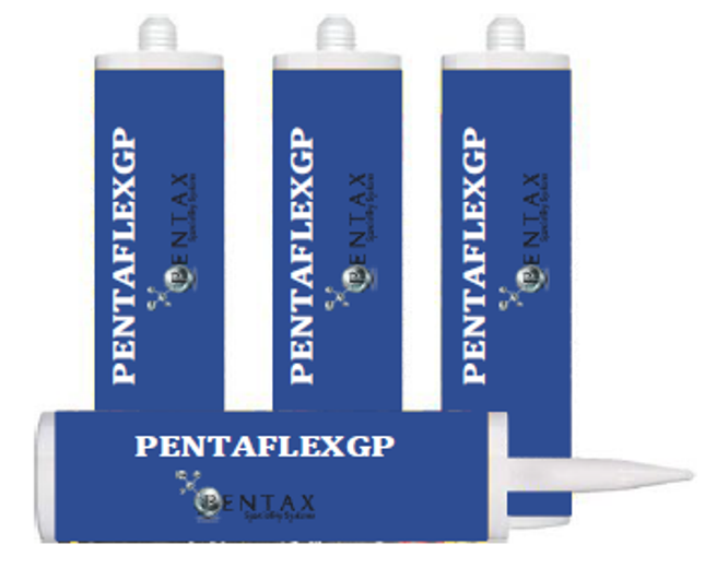PENTAFLEX GP - (Silicone Sealant) - 24 Pcs Box - White_3