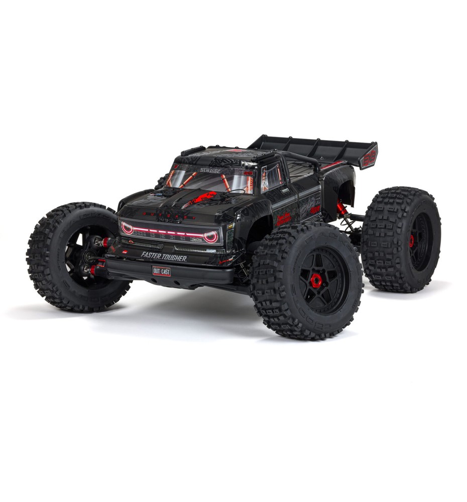 Arrma 1/5 Outcast 8S EXB AVC 4X4 RTR Brushless Stunt Truck, Black (MEGATRONTOYS)_2