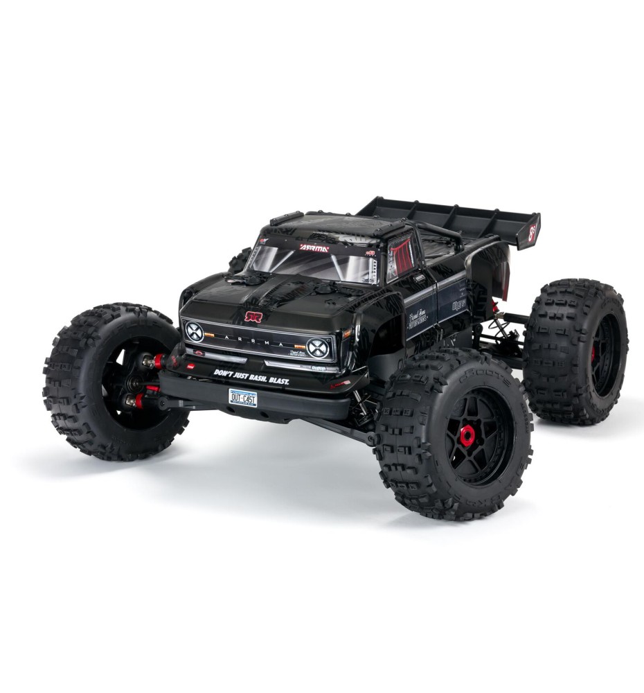 Arrma 1/5 Outcast 8S EXB 4X4 Roller Brushless Stunt Truck, Black (MEGATRONTOYS)_2