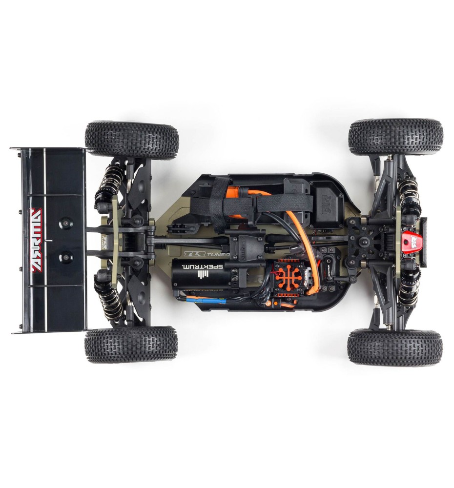 Arrma 1/8 TYPHON 6S TLR Tuned 4X4 RTR Brushless Buggy, Red/Blue (MEGATRONTOYS)_3
