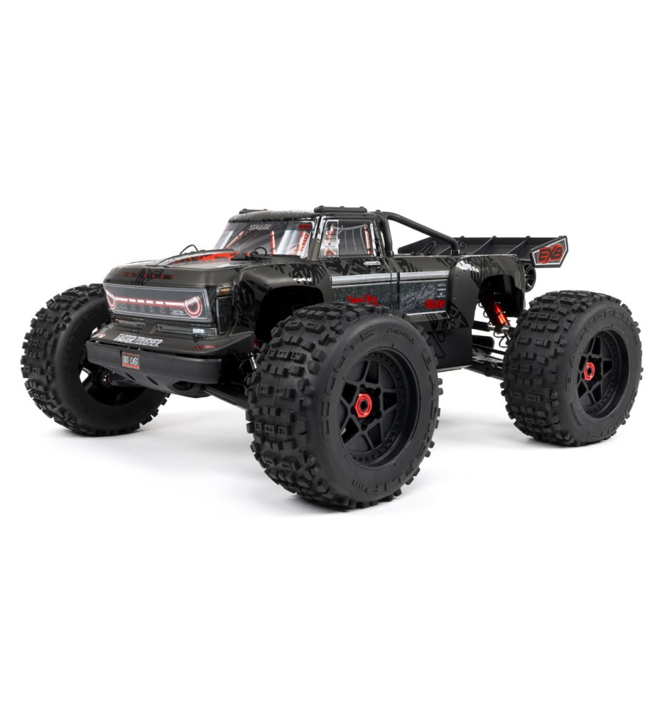 Arrma Outcast 8S BLX EXB Brushless RTR 1/5 4WD Stunt Truck (Black) w/DX3 Radio, Smart ESC & AVC (MEGATRONTOYS)_2