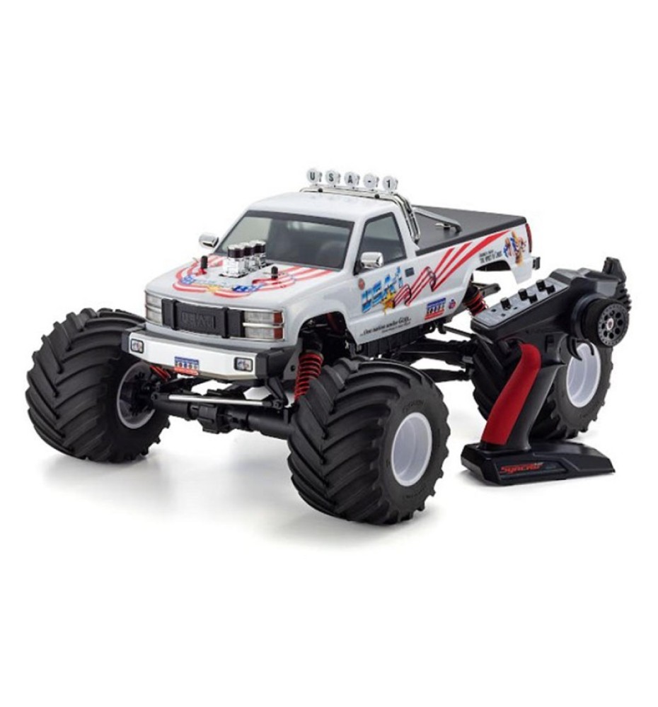 Kyosho USA-1 VE Electric 1/8 Scale ReadySet Brushless Monster Truck (MEGATRONTOYS)_3