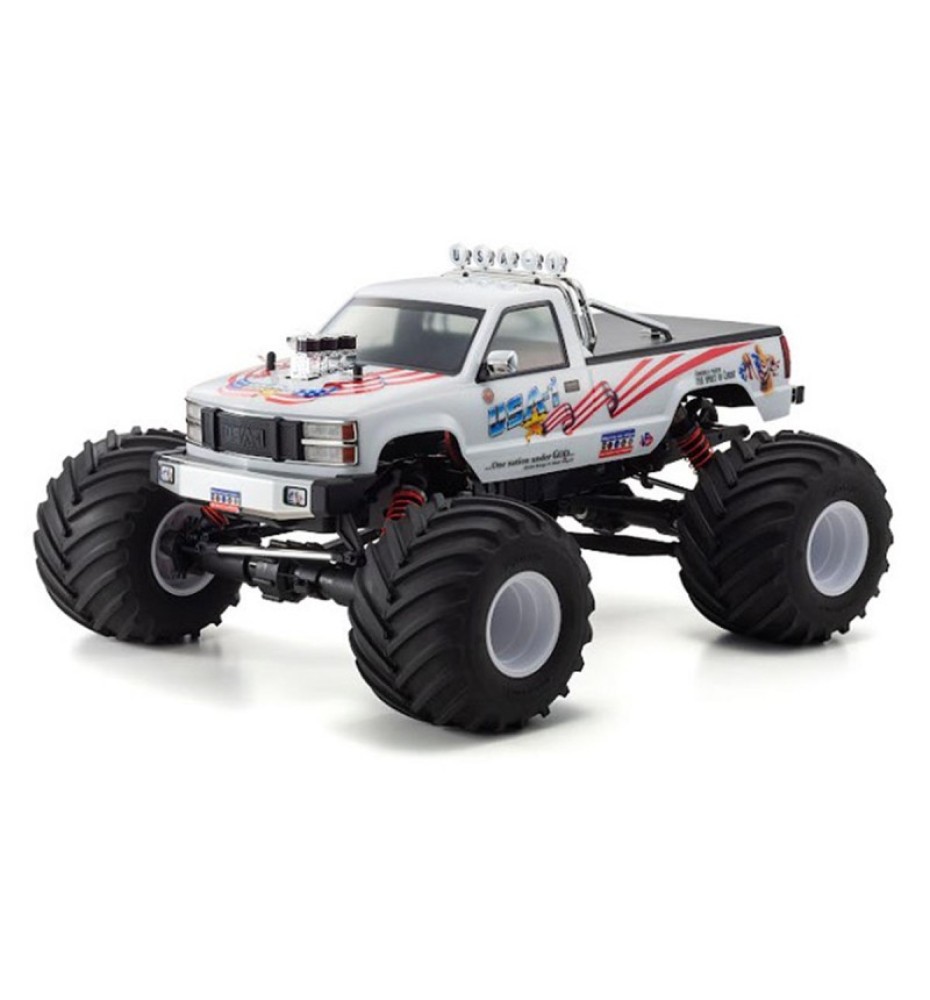 Kyosho USA-1 VE Electric 1/8 Scale ReadySet Brushless Monster Truck (MEGATRONTOYS)_2