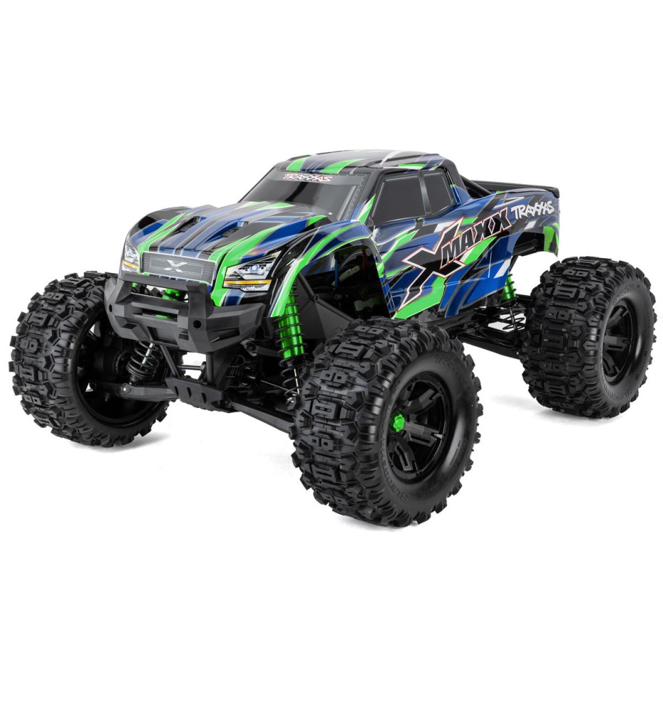 Traxxas X-Maxx 8S 4WD Brushless RTR Monster Truck w/2.4GHz TQi Radio, TSM & Belted Tires (MEGATRONTOYS)_4