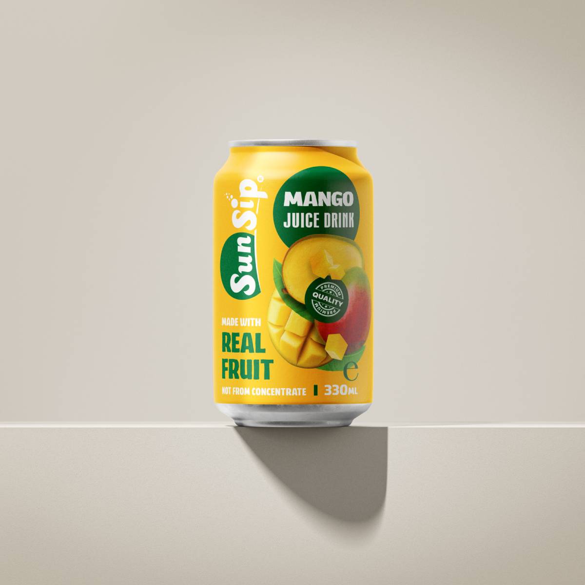 SunSip Mango Juice Drink 330ml with fruit juice OEM ODM Private Label_5