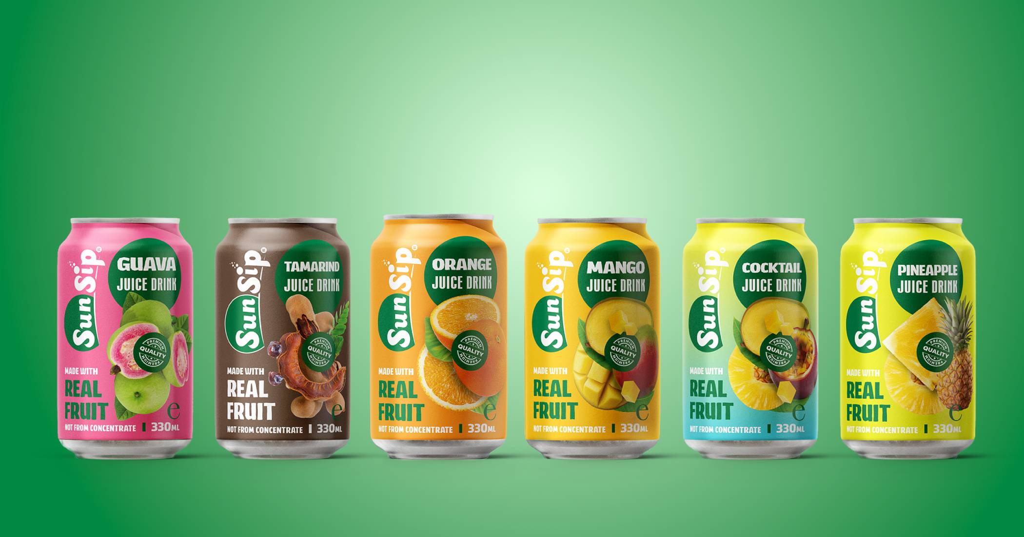 SunSip Mango Juice Drink 330ml with fruit juice OEM ODM Private Label_4
