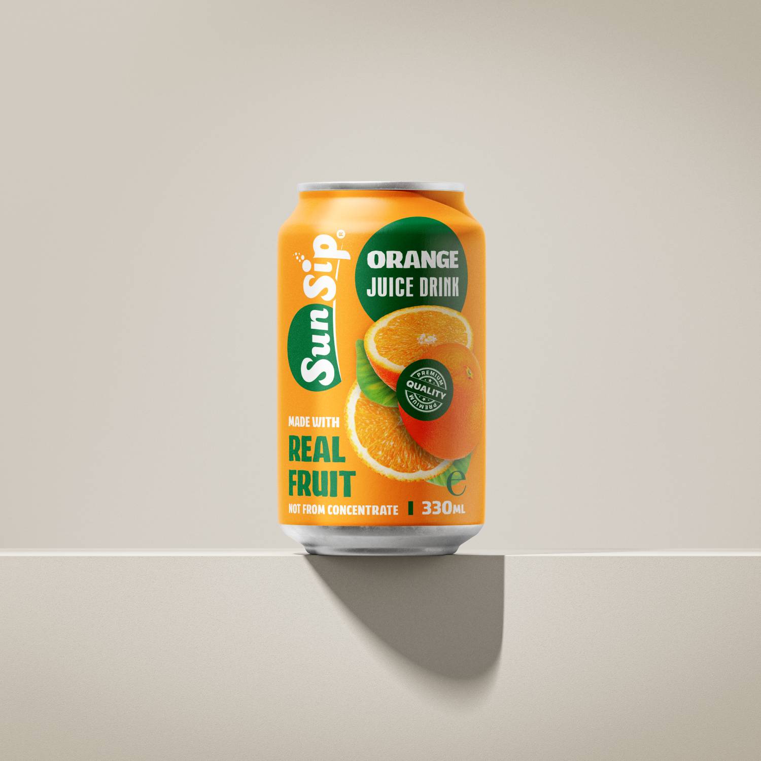 SunSip Orange Juice Drink 330ml with fruit juice OEM ODM Private Label_7