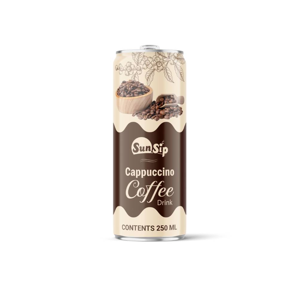Cappuccino Coffee Drink 250ml OEM Private Label Coffee Beverage Manufacturer_2