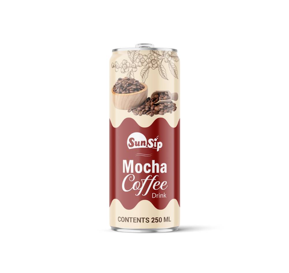 Mocha Coffee Drink 250ml OEM Private Label Coffee Beverage Manufacturer_2